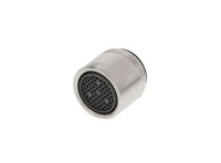 AIREADOR ACERO INOX CEPILLADO LANORA BLANCO